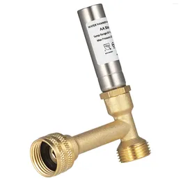 Bathroom Sink Faucets Water Hammer Arrestor 3/4"NH Thread Stop Hammering Easy To Install Compact Fittings For Washing Machine Washer Laundry