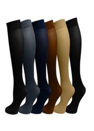 New 1 Pair Unisex Socks Compression Stockings Pressure Varicose Vein Stocking knee high Leg Support Stretch Pressure Circulation7576410