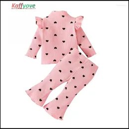 Clothing Sets Born Girls Spring Summer Clothes Set Lovely Princess 3-24 Months Xmas Birthday Toddler Outfits Full Tops Pants Suit