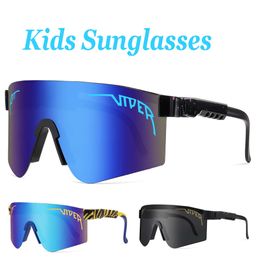 Kinder UV400 Sonnenbrille für Jungen Mädchen Outdoor Sport Fishing Brille Sonnenbrille ohne Kiste L2405