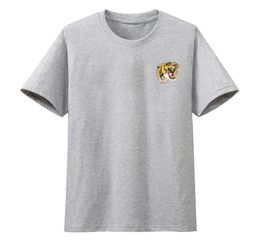 Summer Brand Men T Shirts Short Sleeve Tiger Head Print Tee Tops Casual Brand Men Clothing83896296410726