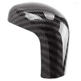 Window Stickers Sport Style Carbon Fibre Print Auto Gear Shift Knob Cover Trim For 2024-2024 Hatchback 2024