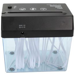 A6 Electric Bill Small Mini Dual-purpose Household Shredder USB Device for Opening Letters and Cutting Paper Desktop