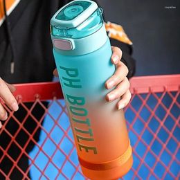 Water Bottles High-looking Men's And Women's Sports Cups -selling Large-capacity Outdoor Portable Fitness Plastic Space