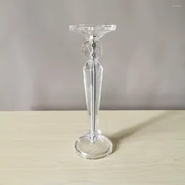 Candle Holders Crystal Design Candlestick Tabletop Stand Wedding Decoration Candelabra Home Table Decor