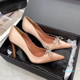 2024 Spring Autumn Luxury Designer Female Shoes 8.5CM Pumps size 35--41