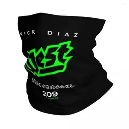 Scarves Boxing West MMA Bandana Neck Cover Printed Nate Diaz Face Scarf Warm Headband Hiking Unisex Adult Winter