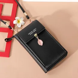 Evening Bags High Quality Women Messenger Bag Phone Wallet PU Leather Fashion Female Handbag And Purse Mini Korean Ladies Shoulder