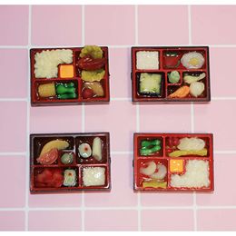 2PCS1/6 Scale Miniature Janpanese Sushi Rice Roll Dollhouse Decor Pretend food for blyth s bjd dollhouse kitchen toys