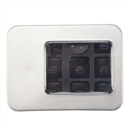 Window Stickers 12PCS Car Door Armrest Switch Button Trim Cover Sticker For ML C E G Class W204 X166