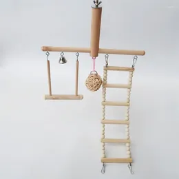 Other Bird Supplies Pet Small Animal Ladder Stand For Climbing Dwarf