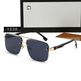 Top luxury Designer Brand Sunglasses Luxury Sunglass Women Men Glasses Womens Sun glass UV400 lens Unisex with box Beach vacation driving wear sunglasses