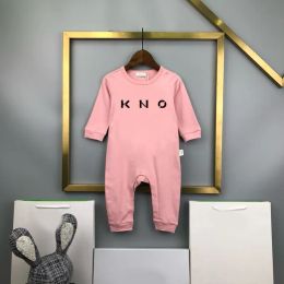 Rompers Newborn Clothes Baby Designers 100% Cotton Rompers Kids Luxury Romper Boys Girls K Brand Onesies Children Cute Jumpsuits Infant Bo