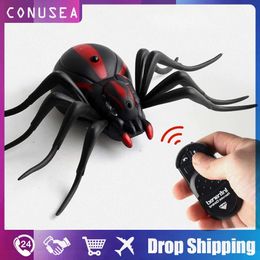 Creativity RC Insect Remote Control Animal Toy Kit for Child Kids Adults Cockroach Spider Ant Prank Jokes for Boys Pet Cat Dog 240508