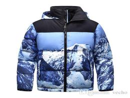 Mountain Baltoro Winter Jacket Blue White Down Jacket Men Women Winter Feather Overcoat Jacket Warm Coat8584383