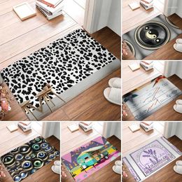 Carpets Many Evil Eyes Door Mat Indoor Entrance Floor Decorative Washable Carpet Non-slip Easy Clean Area Rug Wrinkle-Resistant Doormat