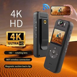 Sports Action Video Cameras Ultra high definition 4K camera wireless WiFi hotspot law enforcement camera motorcycle riding camera mini sports camera J240514