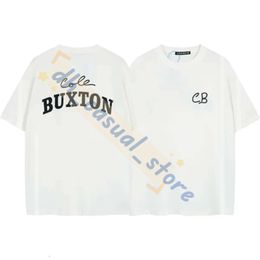 Cole Buxton Designer T Shirt Streetwear Letter Printed Casual Fashion Short Sleeve Men Women Round Neck T Shirt European High Quality CB Classic Chest Letter 932