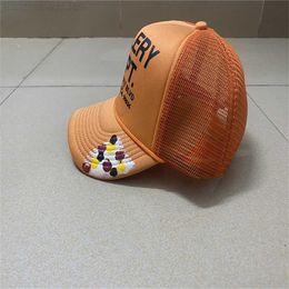 Ball Caps 2022 Designer trucker Caps Baseball Cap Men Women D Embroidery Pinkycolor Fashion Summer Letter Hat High Quality