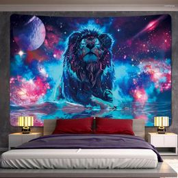 Tapestries Lion Animal Scene Home Decoration Art Tapestry Hippie Bohemian Living Room Bedroom Wall