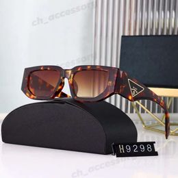 Designer parada sunglasses Classic prdada Eyeglasses Outdoor Beach Sun Glasses For Man Woman Inverted triangle signature Correct letter with box 284