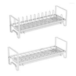Kitchen Storage Functional Dish Drainer Stand Bowl Rack Drying Holder