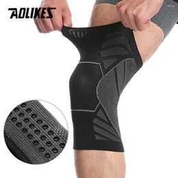 Knee Pads AOLIKES 1PCS Elastic Nylon Sports Fitness Kneepad Gear Patella Brace Running Basketball Volleyball Support