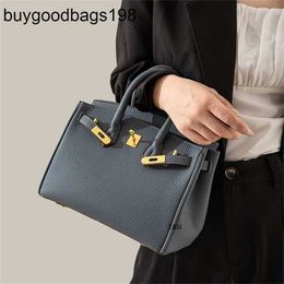 Designer Bag Womens Handbags Bk Tote Bags Fashion Star Same Style Top Leather Large Capacity Portable Txli