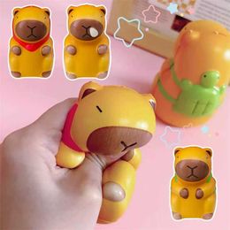 Decompression Toy 1 fun Capybara squeeze toy Kapibara anti stress relief for adults and children Kawaii Pu slow rebound squeeze toy birthday gift WX
