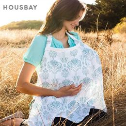Nursing Cover Baby care cover mothers breast feeding cover baby breathable cotton care cloth feeding cover apron cover 72 * 102Cm d240517