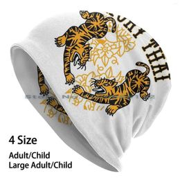 Berets Muay Thai Beanies Knit Hat Boxing Fighting Martial Artists Thailand Kickboxing Muaythai Life Fitness Gym Fighter
