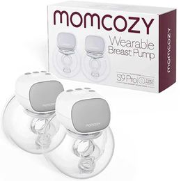 Breastpumps Momcozy S9 wearable professional electric double chest pump Grey d240517