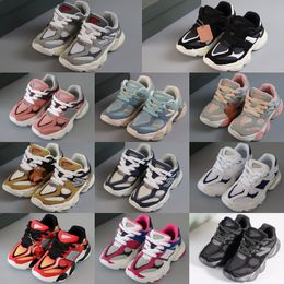 Sneakers Kids Designer 9060s Toddler nb Running Shoes kid Youth Trainers youth Black White Big Boys Girls Children Cherry Shoe Pink Grey Dark Blue Red Navy Blossom