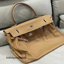 50cm Tote Bag Large Handbags Chaobao Super Capacity Luggage Womens Soft Leather Travel Limited Edition Shoulder Rj