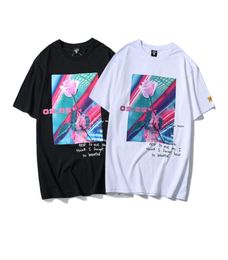 Mens Summer Designer Rose Print T shirts Fashion Streetwear Hip Hop TShirts Male Casual Short Sleeve Tops Tees Clothes5270444