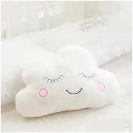 Cushion/Decorative Pillow Childrens Room Is Decorated With Sofa Cushions Decorateds Baby Sleepers Cloud P Toys Slees Drop Delivery H Dhluh