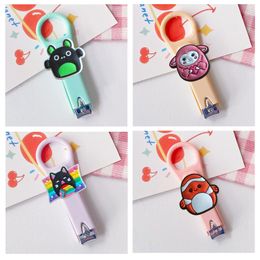 Nail Polish Cute Pig 2 50 Cartoon Clippers Stainless Steel Clipper For Student Bk Women Creative Fingernail Kids Drop Delivery Otqfo