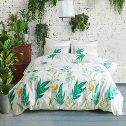 Bedding Sets Bohemian 3pcs Jogo De Cama Geometric Flower Bed Linings Duvet Cover Pillowcases Set