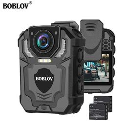 Sports Action Video Cameras Boblov T5 car mounted highdefinition camera 1296P DVR video security camera infrared night vision wearable mini camera loop recording p