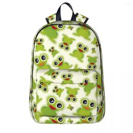Backpack Cartoon Frog Backpacks Large Capacity Student Book Bag Shoulder Laptop Rucksack Fashion Travel Children School