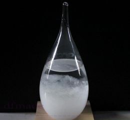1PC 6X12CM Storm Glass Weather Forecast Water Hourglass Mini Hourglass Liquid Hourglass Barometer Tempo Drop J11854945854