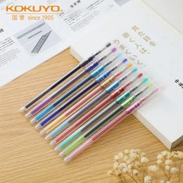 Japan KOKUYO Gel Pen ViviDRY Colour Fine Cute Creative Girl Heart 0.4mm Multicolor Handbook Set School Supplies