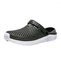 Casual Shoes 2024 Unisex Summer Beach Sandals Ladies Clogs Slipper Men Flat Anti-Slip Flip Flops For Women Sandalias