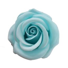 Decorative Flowers Wreaths Diameter 6Cm Handmade Artificial Rose Soap Flower Head Eternal Valentine Mothers Day Diy Bouquet Material F Dhn08