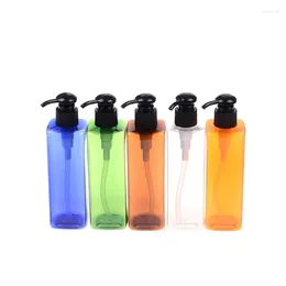 Liquid Soap Dispenser 1PC Attractive Hand Pump Plastic 250ML Bathroom Shampoo Bottle For Any Cleansing Liquids