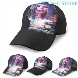 Ball Caps Dreadfully Distinct Basketball Cap Men Women Fashion All Over Print Black Unisex Adult Hat