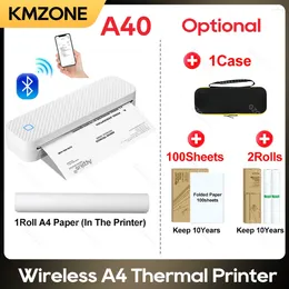 Thermal Printer Wireless Tattoo Transfer Stencil Copier Paper Machine Compatible With Smartphone & PC