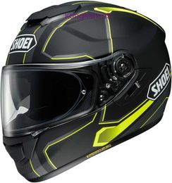 Shoei unisex adult full face helmet style Gt Air Pendulum Tc 3 Helmet Matte Black Yellow Large 1 Pack