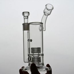 Glass Bongs Hookahs Smoking water Pipe Dab Rigs Beaker Bong Shisha Smoke Oil with 18mm bowl