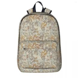 Backpack Aussie Bush Cyanotype Sand Backpacks Large Capacity Student Book Bag Shoulder Laptop Rucksack Waterproof Travel